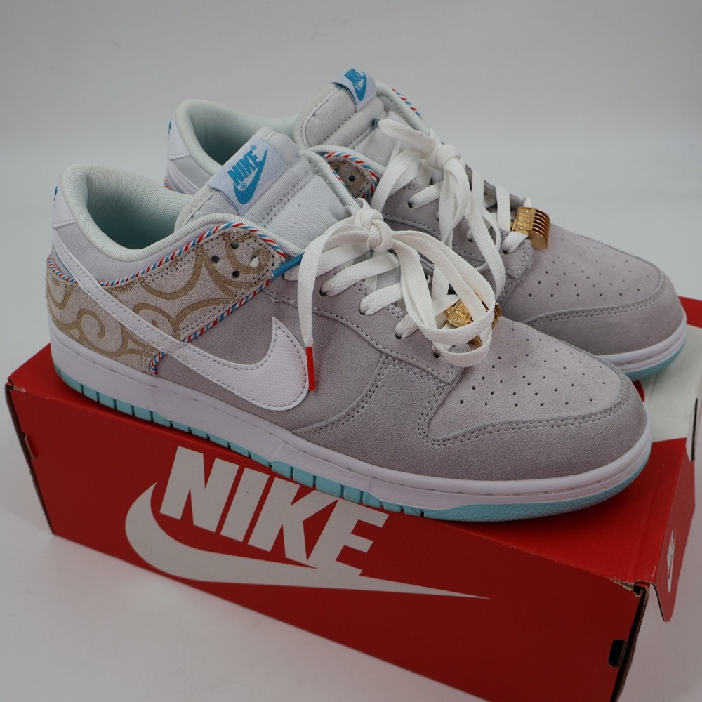 Nike Dunk Low Retro SE Mens 12 Iris Whisper Barbershop Grey DH7614-500 - Picture 7 of 15